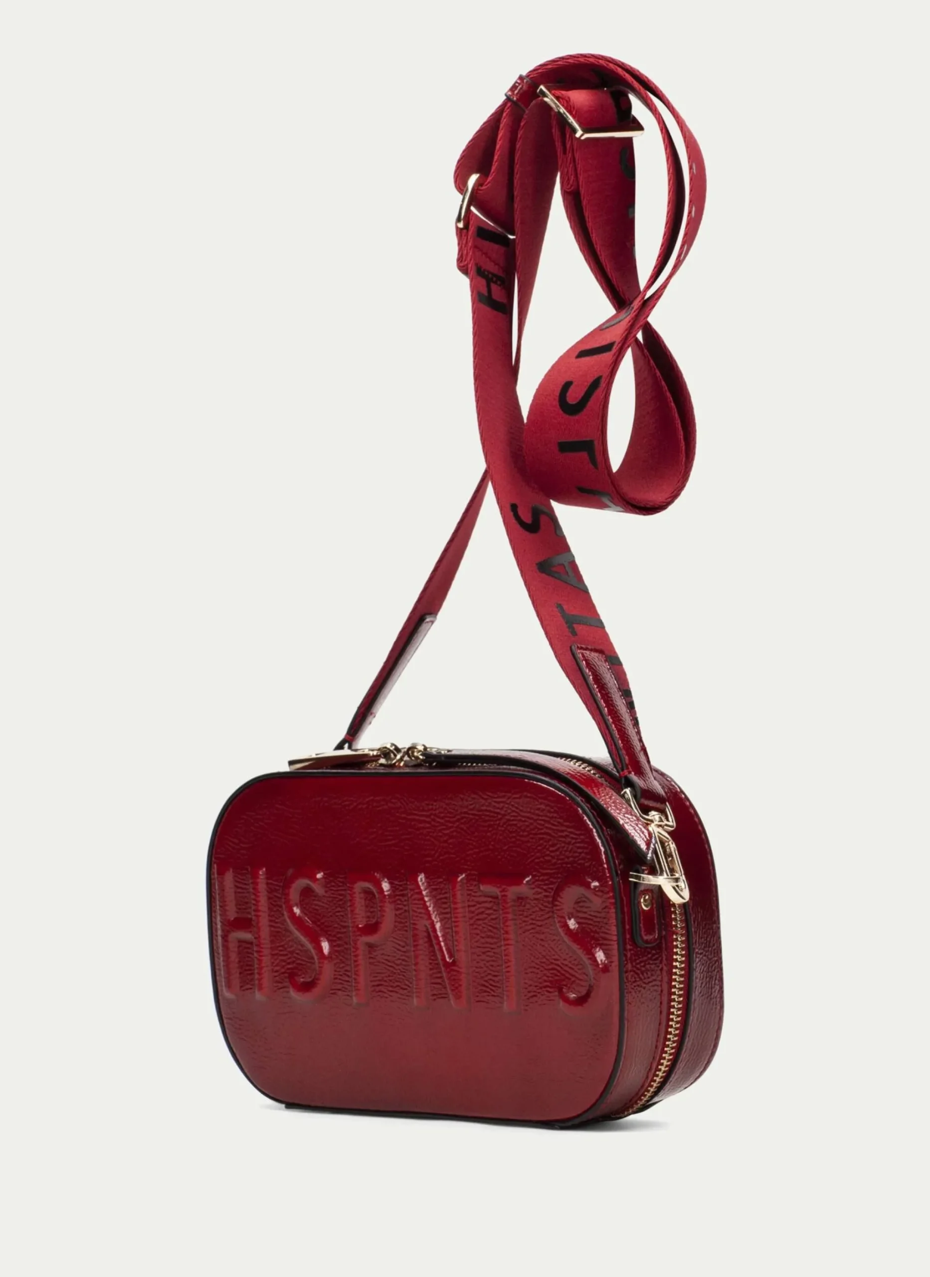 Women Hispanitas River Camera Bag - Red Patent