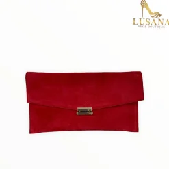 Women LODI Ante Opera Red Clutch Bag