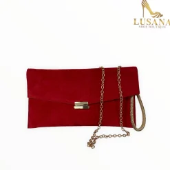 Women LODI Ante Opera Red Clutch Bag