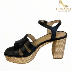 Women LODI Black Platform Sandal