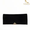 Women LODI Black Suede Clutch Bag