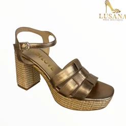 Women LODI Bronze Platform Sandal