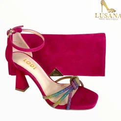 Women LODI Hatin Pink Multi-Coloured Sandal