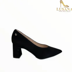 Women LODI Masana Black Suede