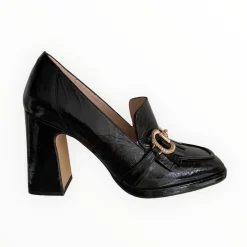 Women LODI Milano Negro Platform Shoe