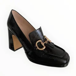 Women LODI Milano Negro Platform Shoe