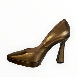 Women LODI Wanis Bronze Platform Shoe