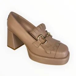 Women Marco Moreo Beige Platform Shoe