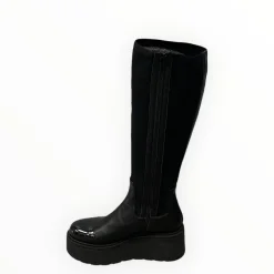 Women Marco Moreo Black Knee High Boot