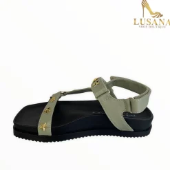 Women Marco Moreo Green Sandal With Stars