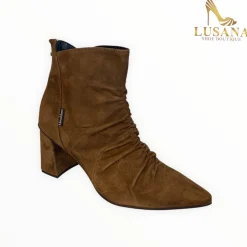 Women Marco Moreo Marzia Tan Suede Ankle Boot