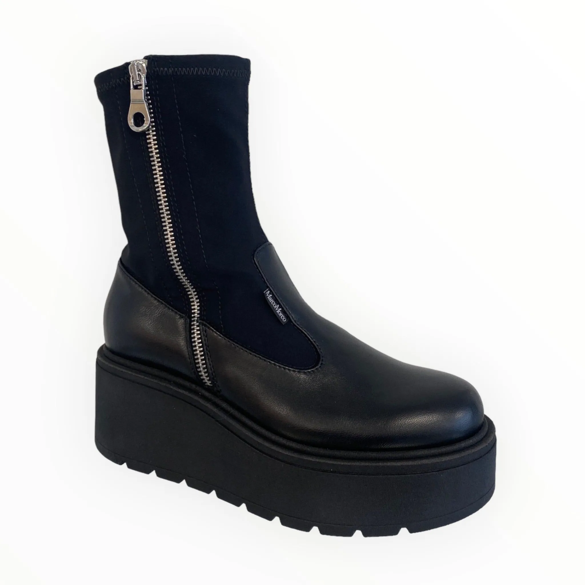 Women Marco Moreo Stretch Wedge Boot
