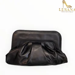 Women Marian Black Clutch Bag