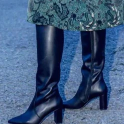 Women Marian Black Knee High Boot