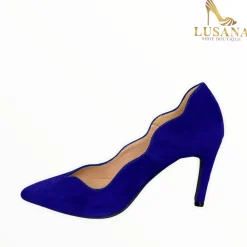Women Marian Electric Blue Court Shoe