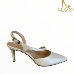Women Marian Ivory Slingback