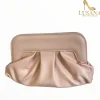 Women Marian Nude Clutch Bag
