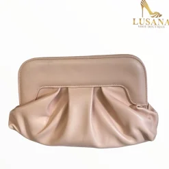 Women Marian Nude Clutch Bag