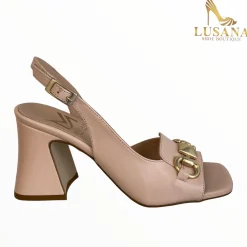 Women Marian Nude Sling Back Sandal