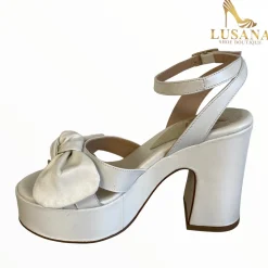 Women Marian Off White Platform Sandal
