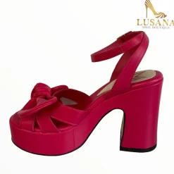 Women Marian Pink Platform Sandal