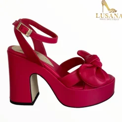 Women Marian Pink Platform Sandal
