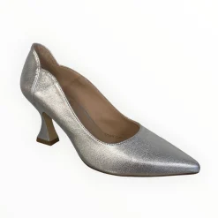 Women Marian Silver Court Shoe