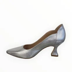 Women Marian Silver Court Shoe