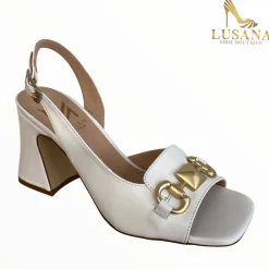 Women Marian White Sling Back Sandal