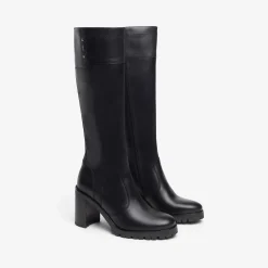 Women NeroGiardini Black Knee High Boots