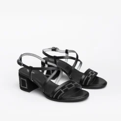 Women NeroGiardini Black Sandals
