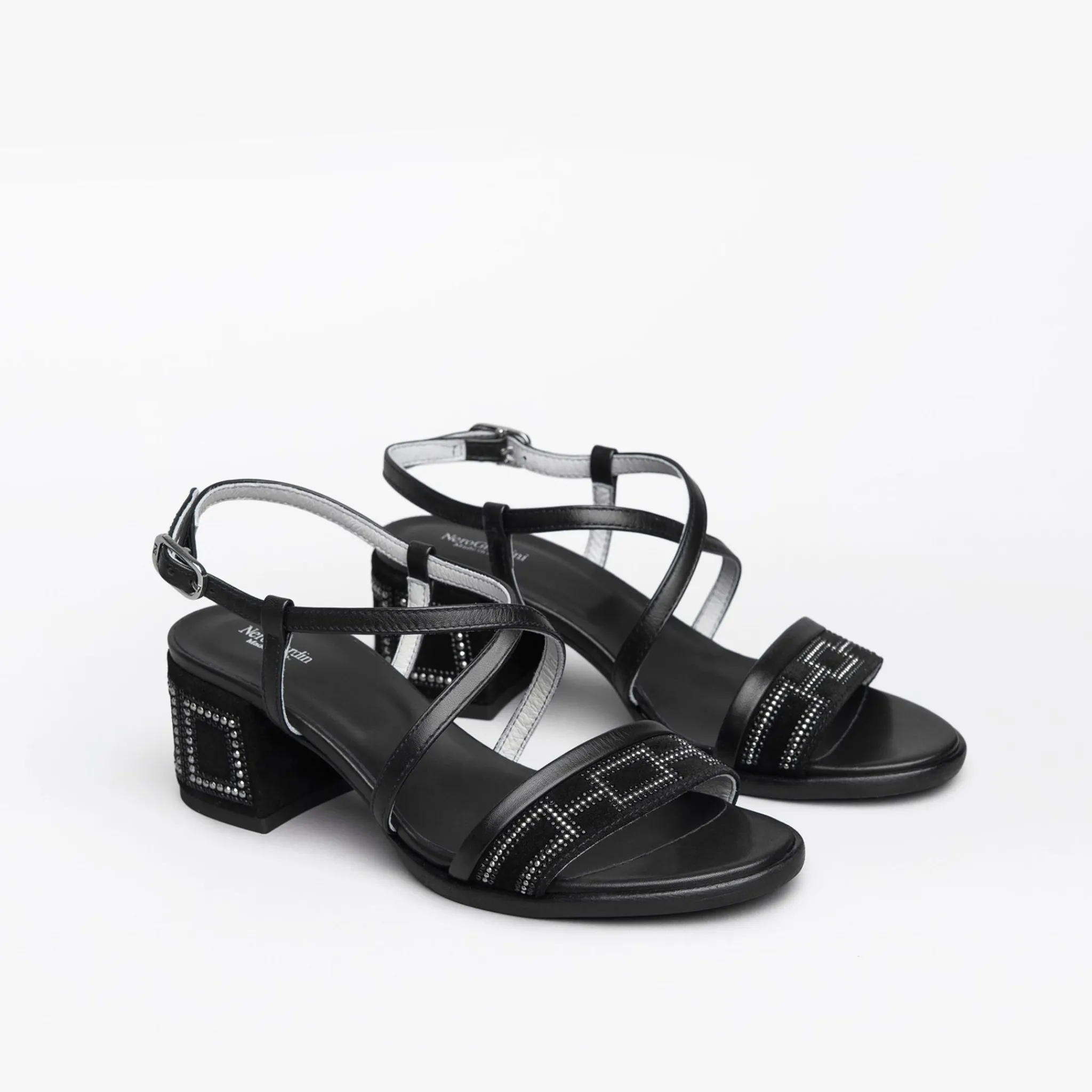 Women NeroGiardini Black Sandals