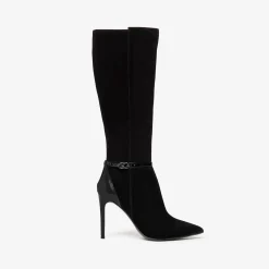 Women NeroGiardini Black Suede Boots
