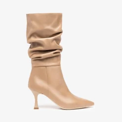Women NeroGiardini Taupe Slouch Boot
