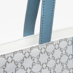 Women NeroGiardini White Tote Bag