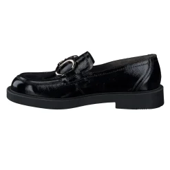 Women Paul Green Black Chunky Loafer