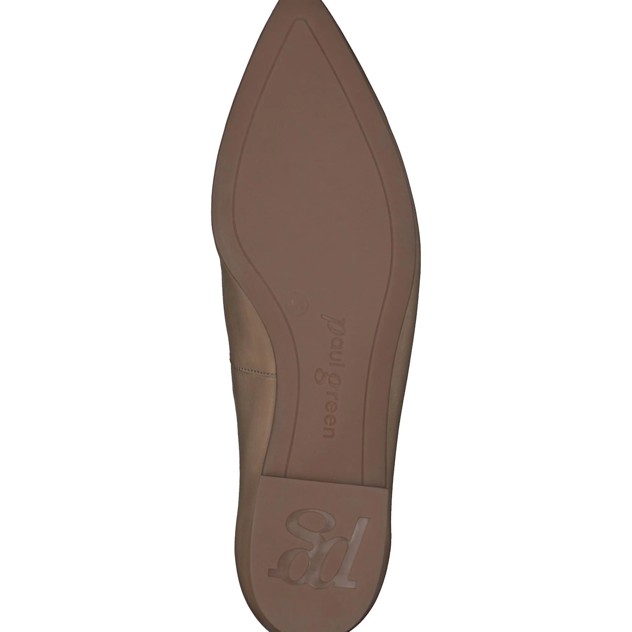 Women Paul Green Taupe Ballerina Pump