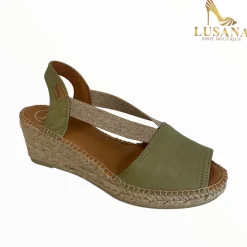 Women Toni Pons Teide-P Olive Wedge