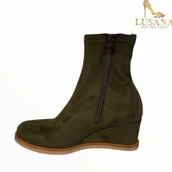 Women VIGUERA Khaki Wedge Boot