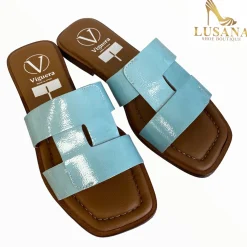 Women VIGUERA Turquoise Slider