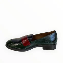 Women Wonders Robin Green & Navy Loafer