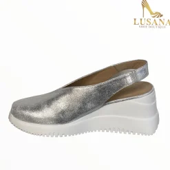 Women Wonders Silver Sling Back